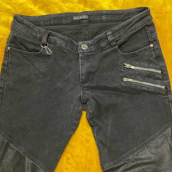 Devil Fashion ‘Take the Power Back’ Women's Steampunk/Gothic Slim-Fit Pants L - Picture 4 of 15